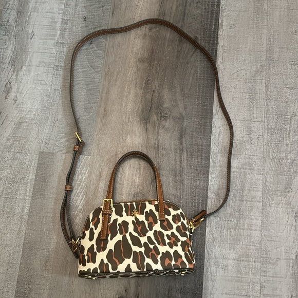 Tory Burch Emerson Printed Leopard Crossbody w/ Dust Bag Brand New - Picture 5 of 9